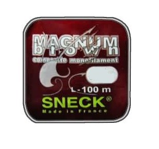 Леска моно. Sneck Magnum Brown  100м