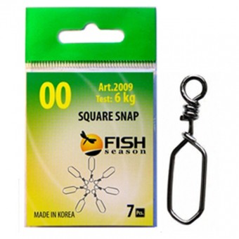 Застежка Fish Season Square Застежка Fish Season Square