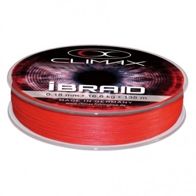 Шнур Climax iBraid 8 275m (Fluo-Red)