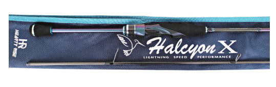 Удилище Спиннинговое Hearty Rise Halcyon X HALX-822LL (Длина: 249см, Тест: 2-14г)