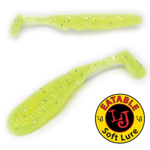 Виброхвосты съедобные Lucky John Pro Series MISTER GREEDY 3.0in (07.60) 7шт
