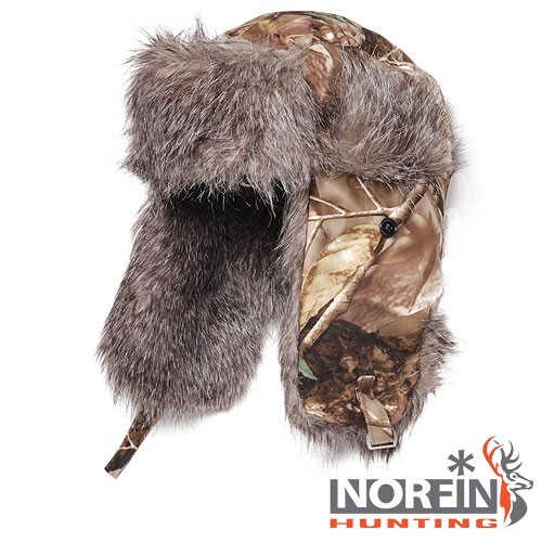 Шапка-ушанка Norfin Hunting 750 Passion 