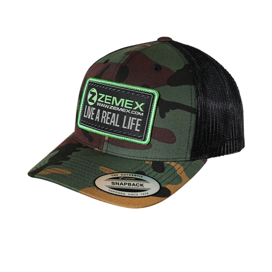 Бейсболка ZEMEX 6606CA цвет GREEN CAMO, размер OSFA