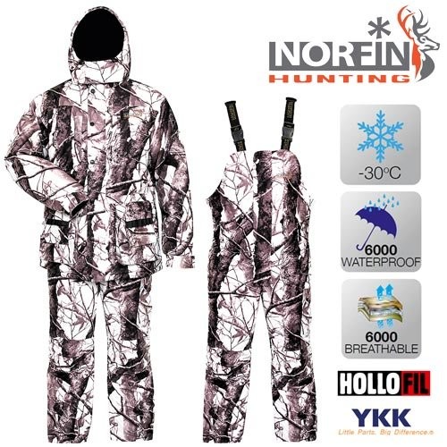 Костюм зимний Norfin Hunting Wild Snow 