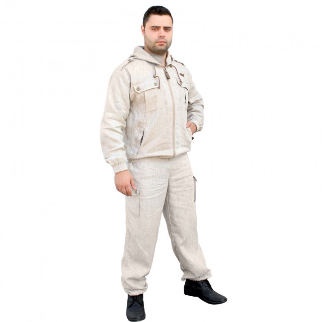 Костюм Novatex Pride "Фаворит" (Лён натуральный, бежевый)
