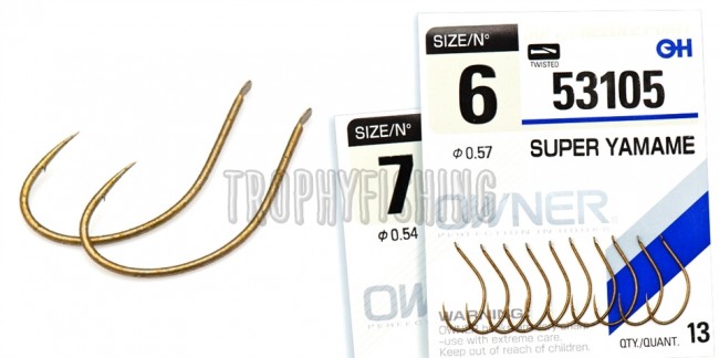 Крючок OWNER C'ultiva 53117 PINT HOOK (размер №10 в упаковке 12шт)