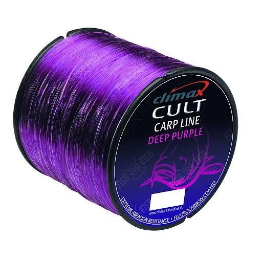 Леска Climax Cult Carp Line Deep Purple 1500m 