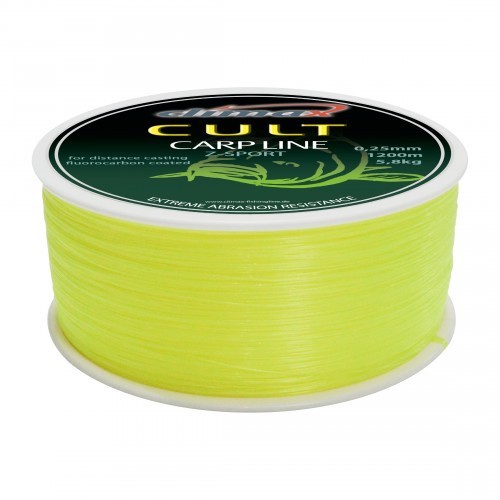 Леска Climax Cult Carp Line Z-Sport 1200m (Fluo-Yellow)