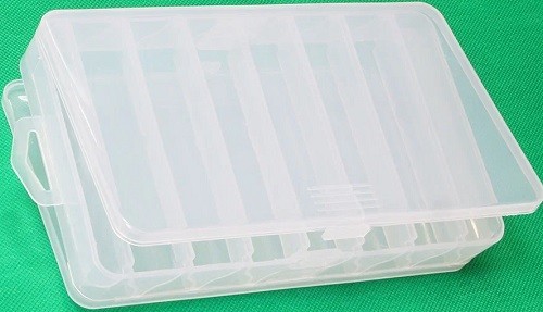Коробка Kosadaka TB-S23-CL, 10.5*5.5*0.5см, прозрачная