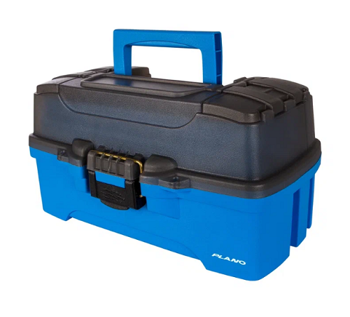Ящик Plano 3х ярусный  3 Tray цвет Smok/Blue (38.1cm x 22.4cm 20.6cm)