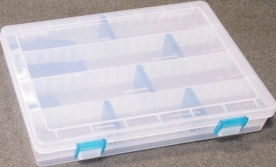 Коробка Kosadaka TB-S09-CL, 24.5*18*3см  , прозрачная