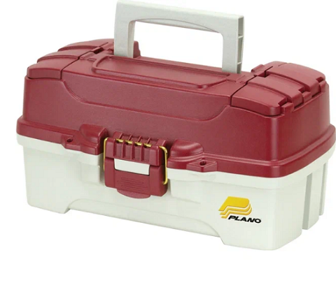 Ящик Plano  1 Tray цвет Red/White (33.3cm x 20.6cm x 17cm)
