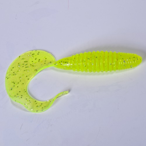Твистеры съедобные Lucky John Pro Series CRUSHER GRUB 3,9in (09.90) 5шт