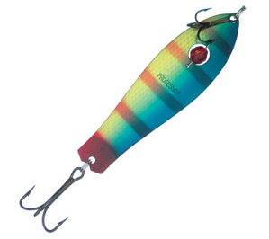 Блесна колеблющаяся Kuusamo Professor 2 90/18 с камнем 