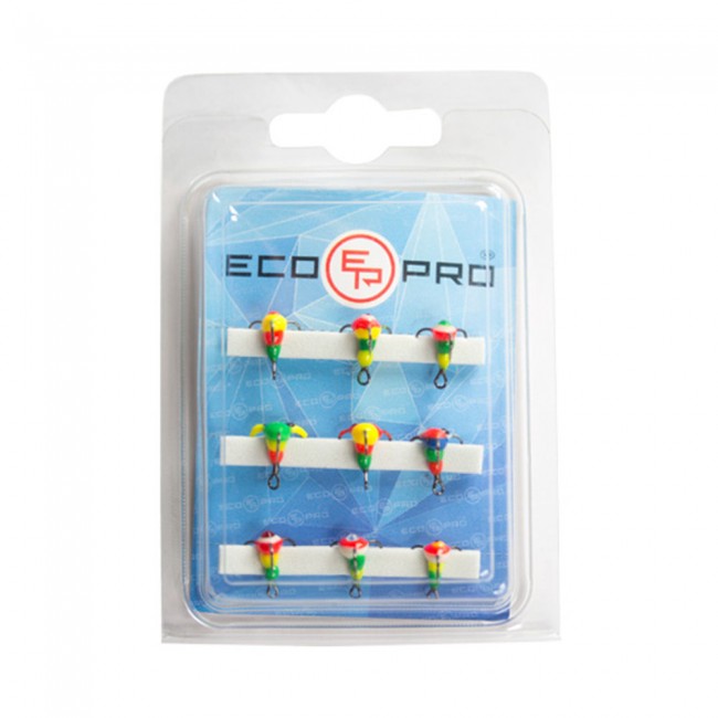 Тройник-капля  Ecopro б/цеп.на крюч.Saikyo 210-306 All Color-08 (9шт.)