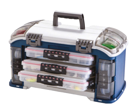 Ящик Plano с коробками 3740 3шт, 3640 2шт, 3440 1шт, 1449 1шт  Ultimate System цвет Blue (58.4cm x 31.1cm x 31.1cm)