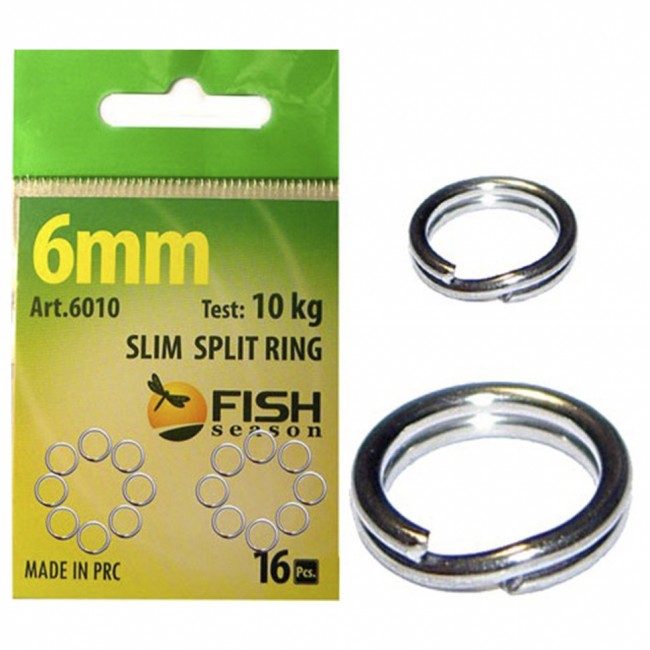 Кольцо Fish Season заводное SLIM