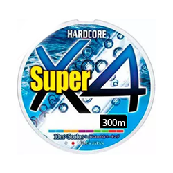 Плетеный шнур Duel PE Hardcore super X4 300m  5color