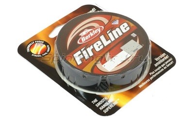 Плетеный шнур Berkley Fireline, 110м, Smoke