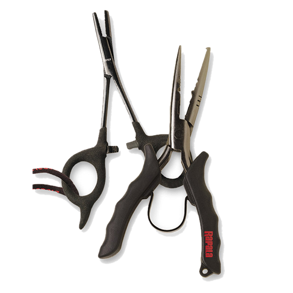 Комбо-набор Rapala 7 (плоскогубцы (22 см.); щипцы (14 см.); чехол)