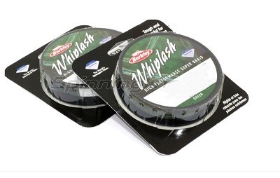 Плетеный шнур Berkley Whiplash Green , 110m