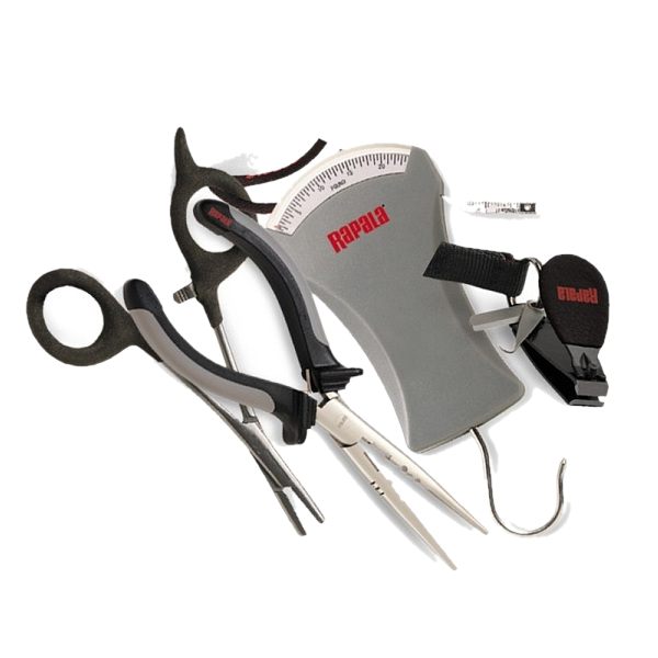 Комбо-набор Rapala 10 (плоскогубцы; щипцы; безмен; кусачки)